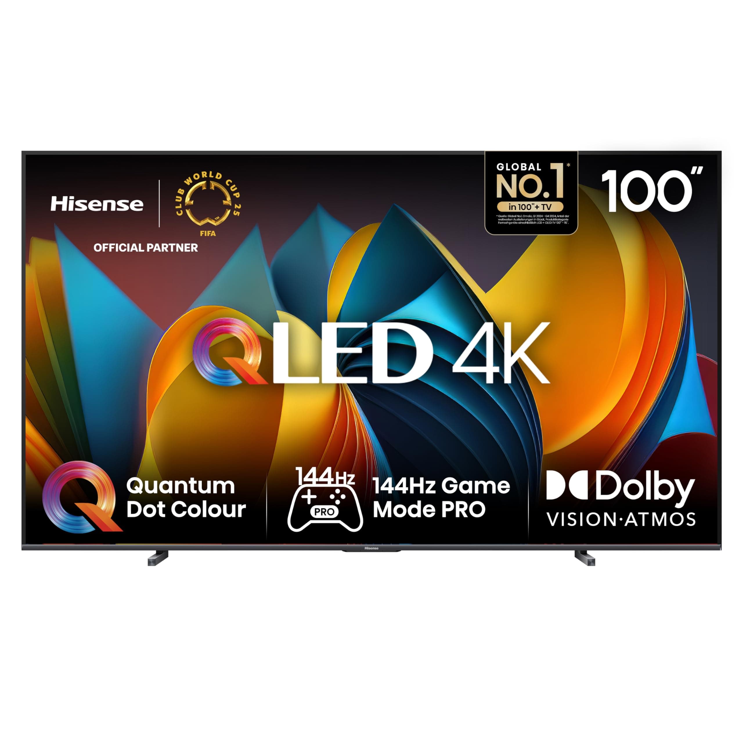 📺 Hisense 100E7NQ 254 cm (100 Zoll) 4K UHD QLED TV Deal 🌟