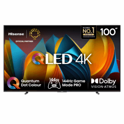 📺 Hisense 100E7NQ 254 cm (100 Zoll) 4K UHD QLED TV Deal 🌟