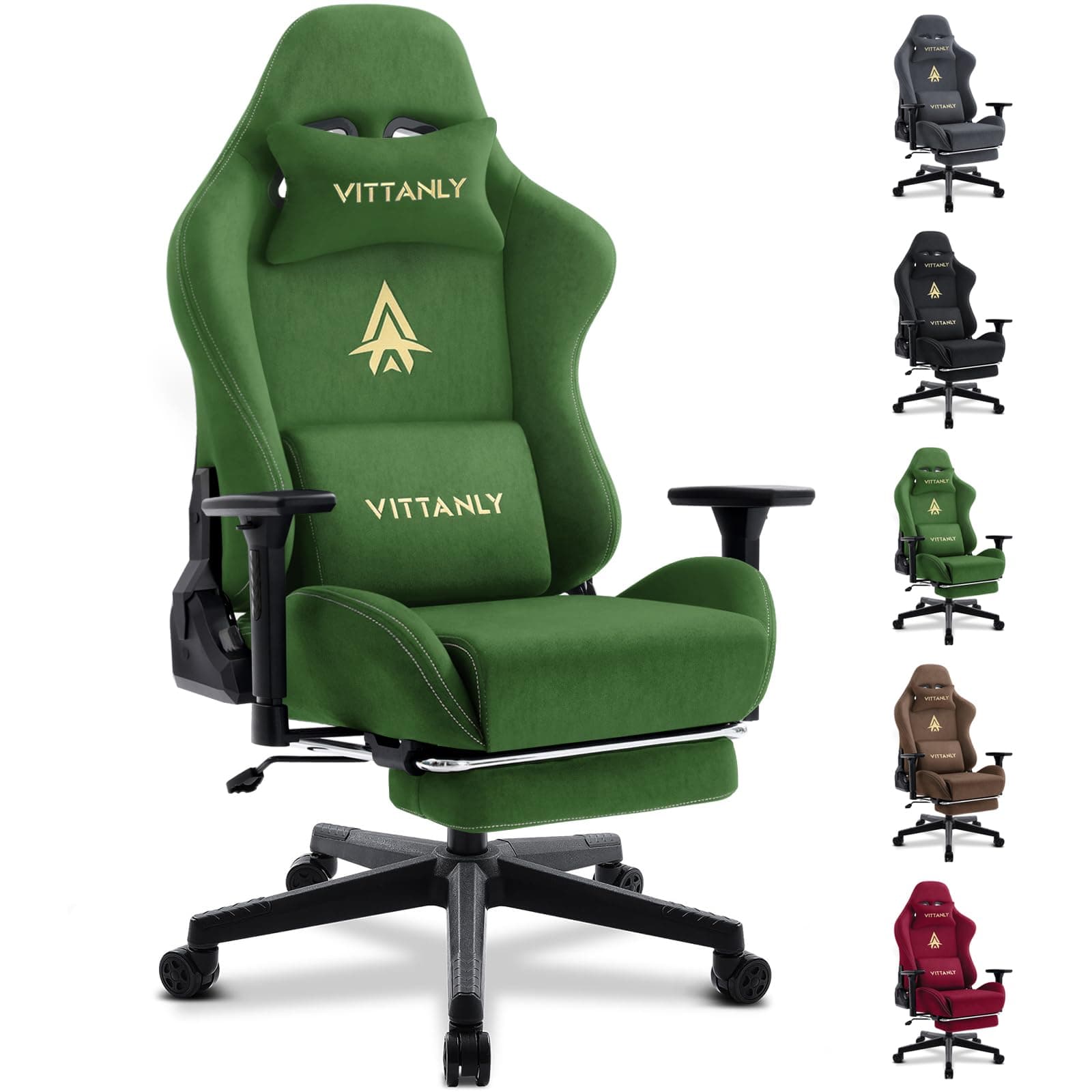 Vittanly Gaming Stuhl - Luxuriöser Wildlederimitat Gaming Chair 🎮