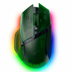 Razer Basilisk V3 Pro 35K Phantom Green Edition - Anpassbare kabellose ergonomische RGB-Gaming-Maus