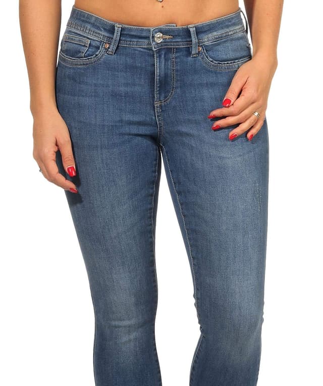 👖 Nur für Frauen! Skinny Jeans ONLWAUW Mittlere Taille L / 30L Medium Blue Denim