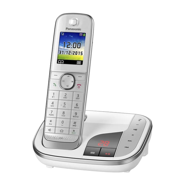 Panasonic KX-TGJ320GW Schnurlostelefon mit Anrufbeantworter 📞📟