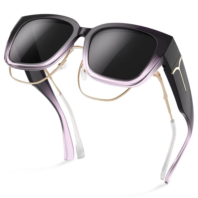 🕶️ Überzieh Sonnenbrille für Brillenträger - Damen und Herren 🌞