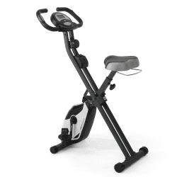 🚴‍♂️ Ultrasport F-Bike 150/200 Heimtrainer - 8 Widerstandsstufen - LCD Display - Faltbar - Matt Schwarz 🚴‍♀️
