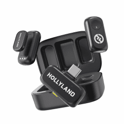 🎙️ Hollyland Lark A1 Kabelloses Lavalier Mikrofon für iPhone & Android 🎥🎧