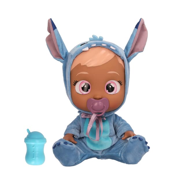 Cry Babies Disney Stitch Puppe 🌟 Spielzeug für Mädchen und Jungen ab 18 Monaten