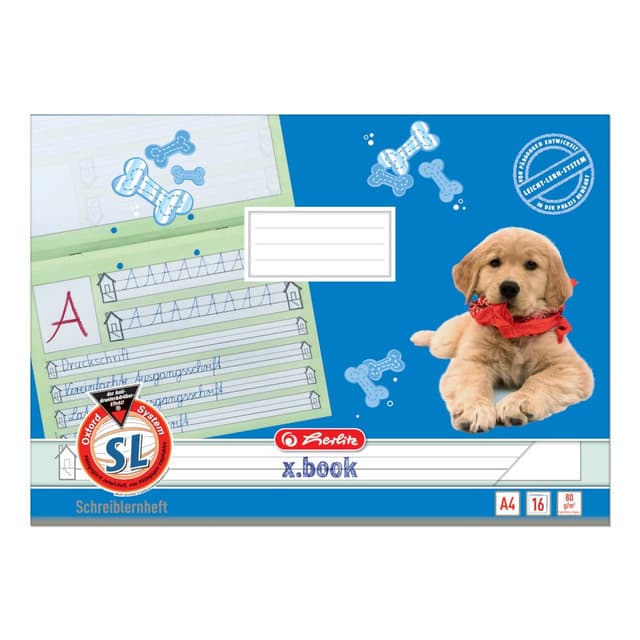 📚 Herlitz Hefte A4/16 Lineatur SL für 1. Schuljahr 🌟
