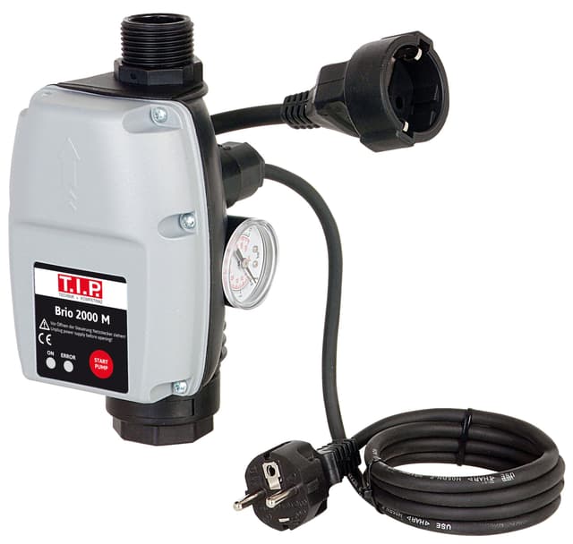 🌊 T.I.P. Elektronische Pumpensteuerung - Druckschalter BRIO 2000 M, 30241 🚿
