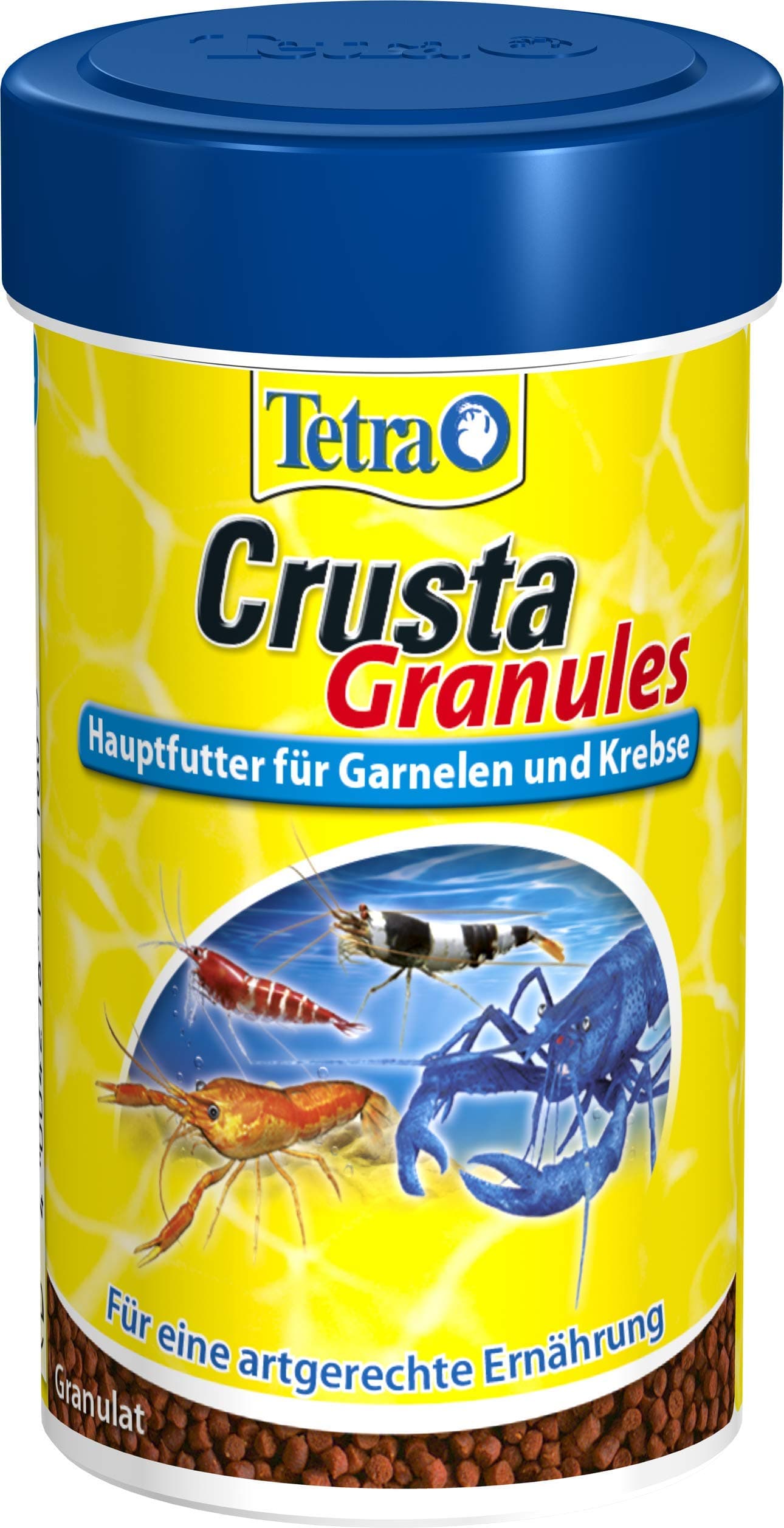 🦐🦞 Tetra Crusta Granules - Futter für Garnelen und Krebse, 100 ml Dose 🦐🦞
