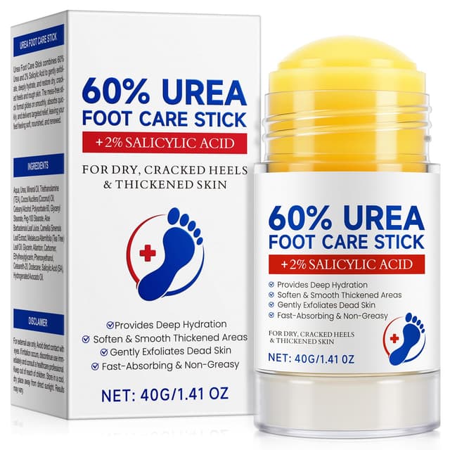 🦶🌿 Urea Fußcreme 60% & Fußbalsam Stick 🌟 Feuchtigkeit & Pflege 🌸