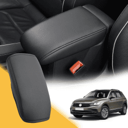 🚗 ZCLINKO Kompatibel mit VW Tiguan 2 2016-2022 2023 / Seat Tarraco FR Armlehnen Abdeckung 🚗