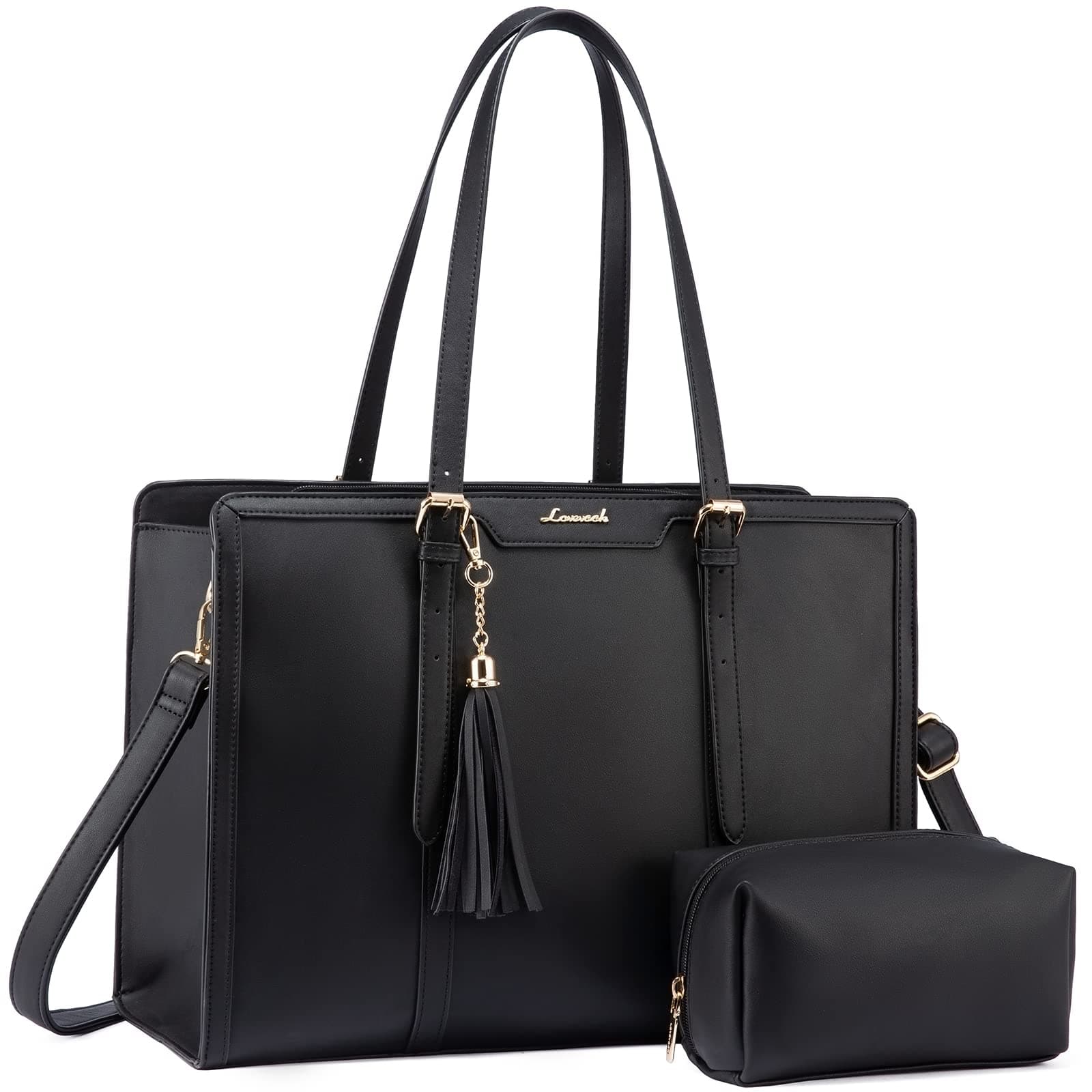 LOVEVOOK Laptoptasche 17 Zoll Handtasche Damen Umhängetasche 🌟