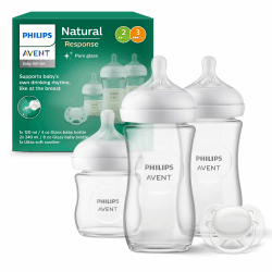 🍼 Philips AVENT Babyflaschen aus Glas Geschenkset für Neugeborene 🍼