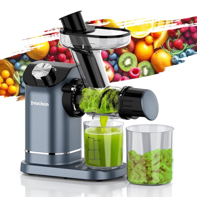 🍏🥦🍹 Muchen Slow Juicer Entsafter Gemüse und Obst Testsieger 150W 🍎🍐🥤