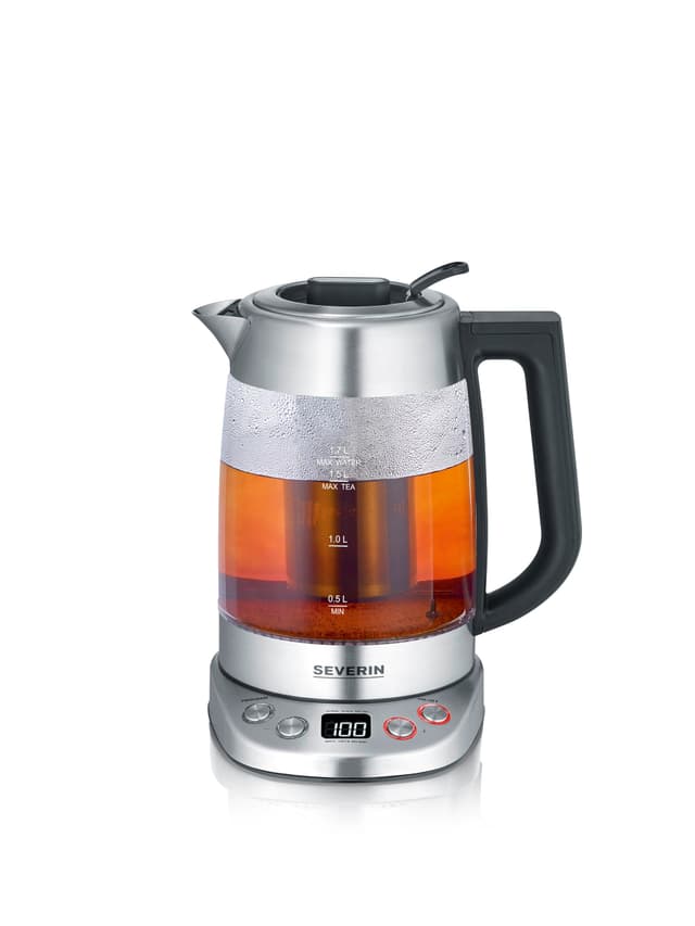 🍵🔥🌟 SEVERIN Glas Tee- & Wasserkocher Deluxe - 5 Teeprogramme & Warmhaltefunktion! 🌟🔥🍵