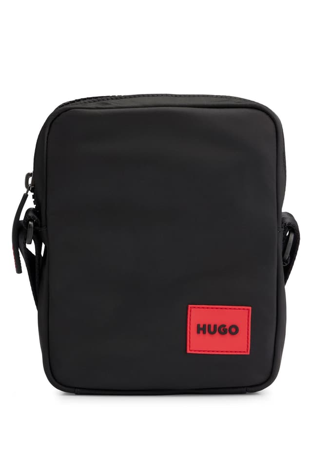 🔥 Angebot: HUGO Herren Ethon 2.0N NS Zip Reporter-Tasche mit rotem Logo-Label!