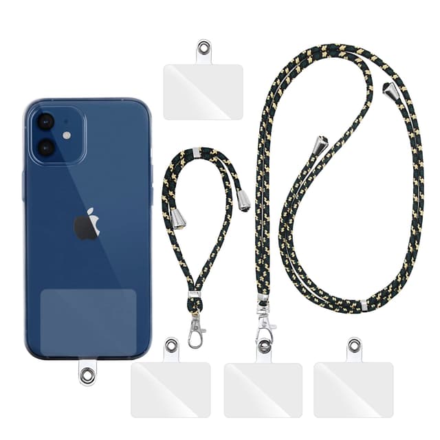 📱 Olliwon Handykette Universal (1 Halsband+1 Handschlaufe) - Deal des Tages 🌟