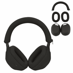 Adhiper WH-1000XM5 Ohrpolster-Schutzhülle 🎧 | Reißverschluss-Kopfbandschutz für Sony WH-1000XM5 Over-Ear-Kopfhörer