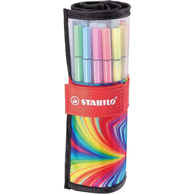 🎨 STABILO Premium-Filzstift Pen 68 ARTY 25er Rollerset