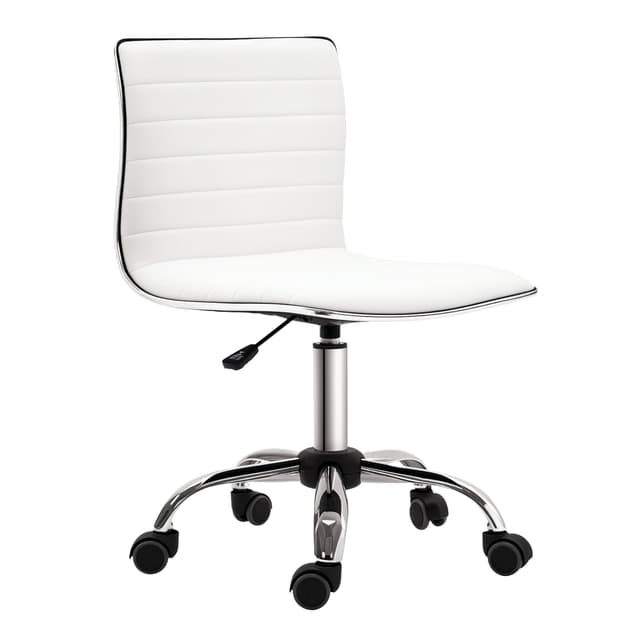 🌟 HOMCOM Homeoffice Stuhl - Schreibtischstuhl aus Kunstleder 🪑⚡