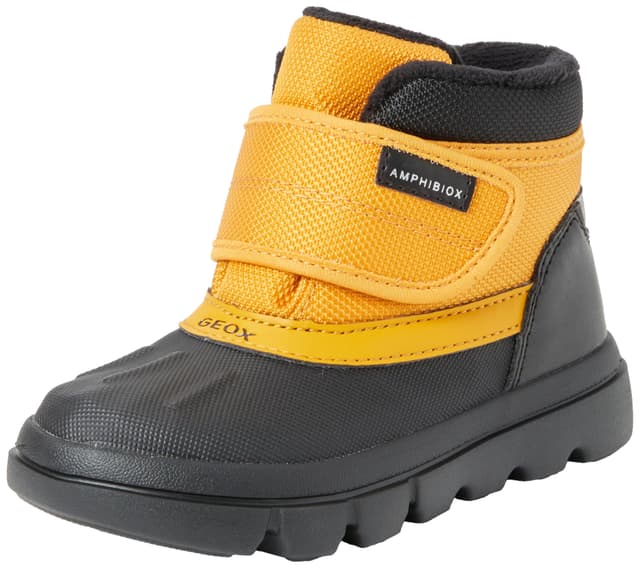 👶🏽👞 Geox Baby-Jungen B Willaboom Boy B Ab Ankle Boot 20 EU Curry Black - 50% Rabatt!