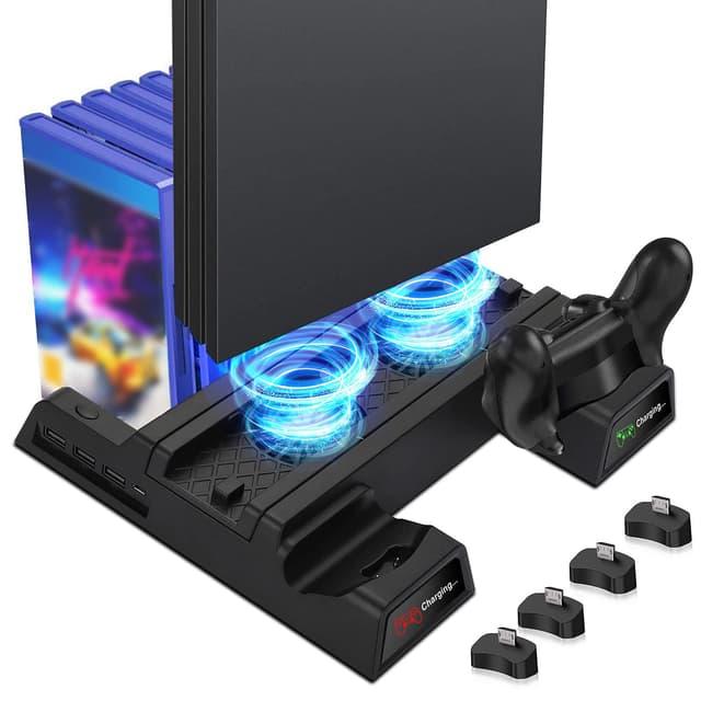 EEEKit PS4 Vertikaler Ständer Kühlung Lüfter 🎮🔥