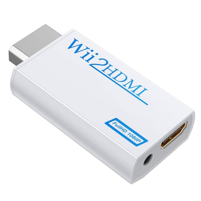 🎮 Wii zu HDMI Adapter - GANA Wii to HDMI 720/1080P HD Converter Adapter 🎮