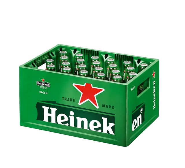 Heineken Pils Bier (28 x 0,25 l Flaschen) - 5% Alkohol - 100% natürliche Zutaten 🍺🌟
