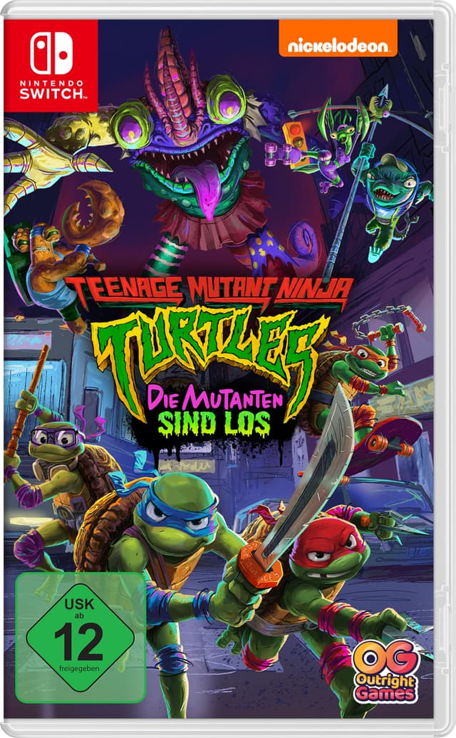 Teenage Mutant Ninja Turtles: Die Mutanten sind los - Switch Standard Edition 🐢🎮