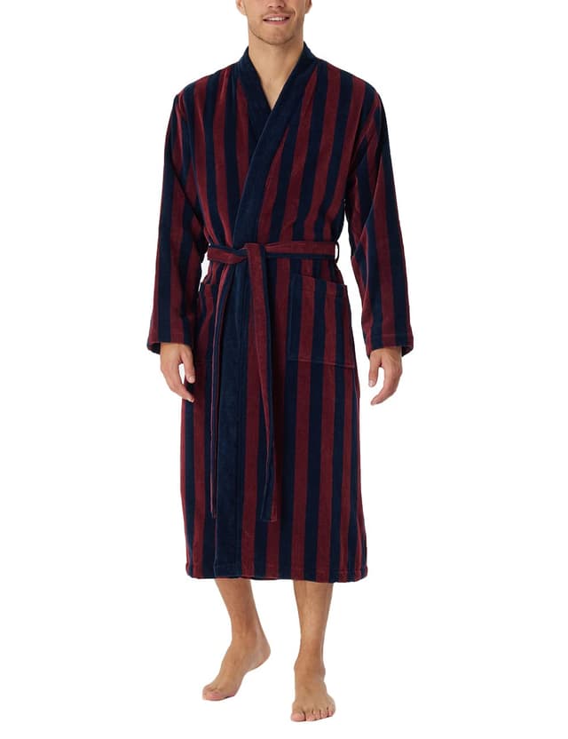 👘 Großer Rabatt! Schiesser Herren Bademantel Soft Velour 125cm Länge