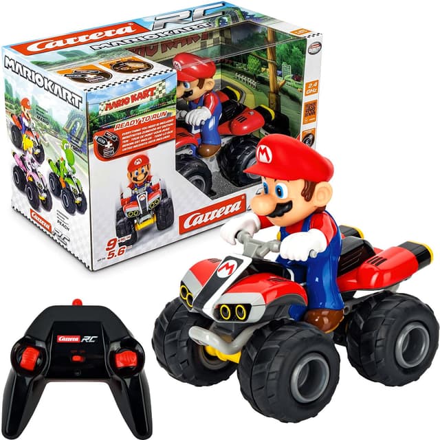 🏎️🎮 Carrera Mario Kart Quad 370200996X | Ferngesteuertes Quad | Original Lizenz