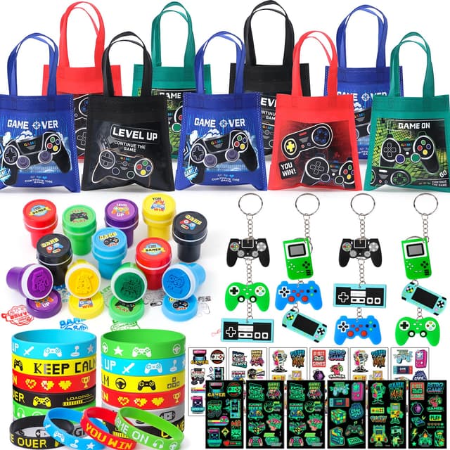 Vamei Videospiel Mitgebsel Kindergeburtstag 6-10 Jahre 🎮️