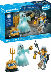 PLAYMOBIL | Novelmore | Schlossgespenst und Ritter | Spielzeug für Kinder ab 4 Jahren | 71797 🎉👻
