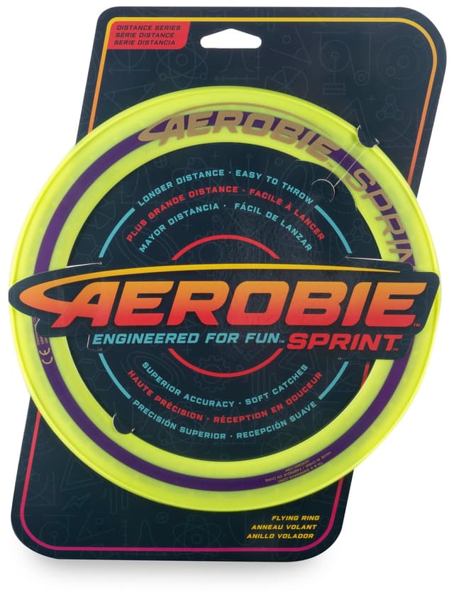 🌟 Superangebot: Aerobie Sprint Flying Ring Wurfring 25,4 cm gelb 🌟