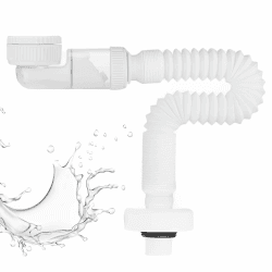 🛁 G1¼ Zoll Siphon Waschbecken mit Flexibler Installation und Hochwertigem Design 🚿