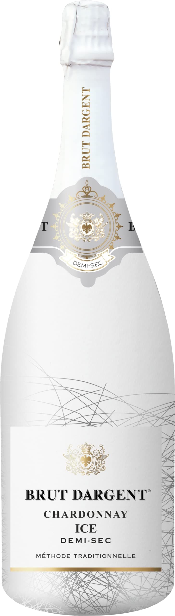 🥂🍾 Angebot: Brut Dargent - Ice Chardonnay Halbtrocken Sekt (1 x 0.75 L)