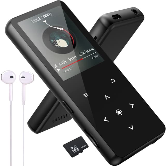 Multifunktionaler MP3-Player 32GB Bluetooth 5.0 🎵📻📷