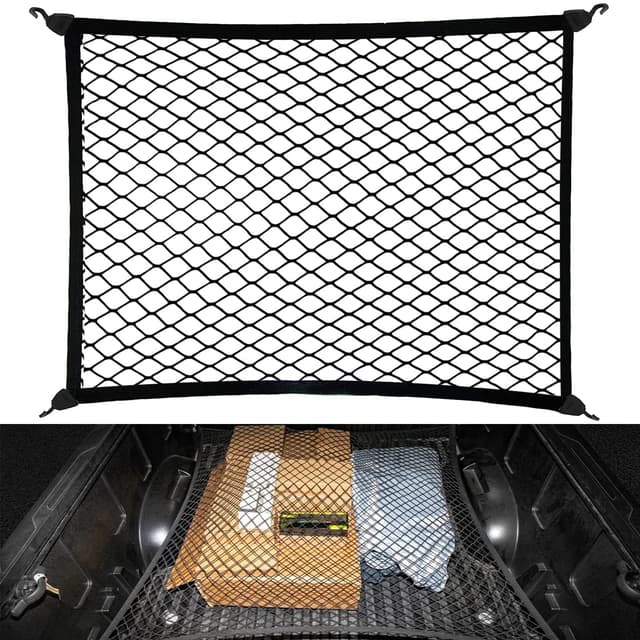 🚗🧳 HOVIN Kofferraumnetz Gepäcknetz Auto Netz 80x60cm 🧳🚗