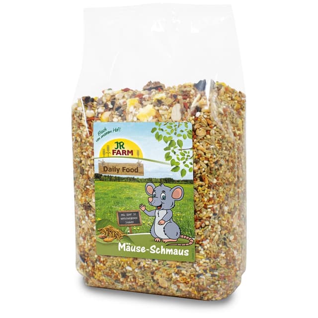 🐭🌿 JR FARM Mäuse-Schmaus 600g - Angebot!