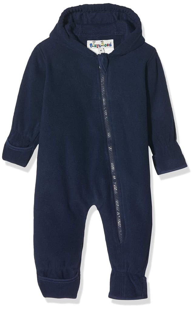 👶🌟 Playshoes Baby Fleece-Overall | Unisex-Jumpsuit für Jungen und Mädchen