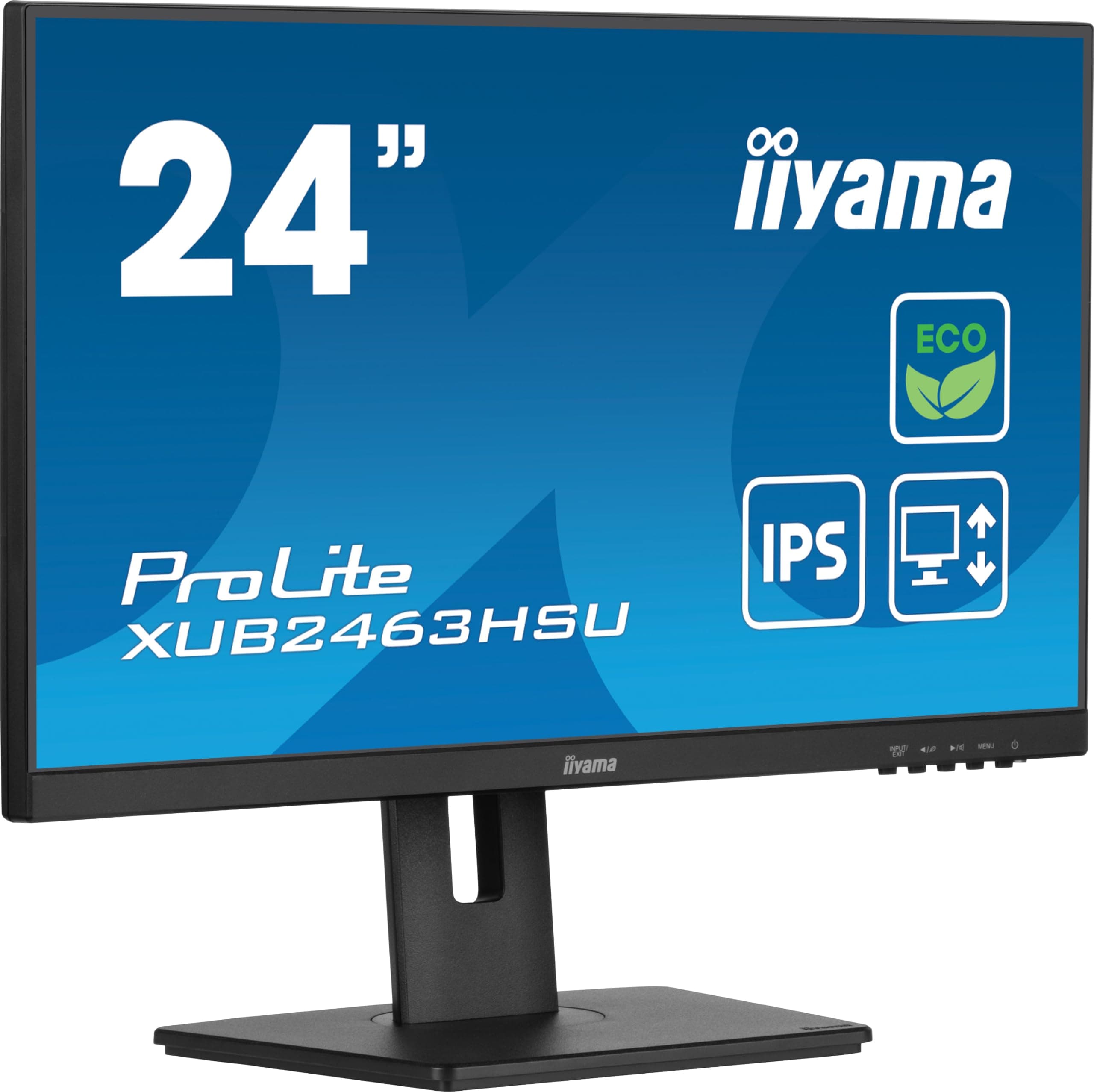 iiyama Prolite XUB2463HSU-B1 60,5cm 23,8" IPS LED-Monitor Full-HD 100Hz 😎🖥️
