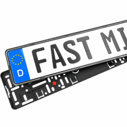 Fast Mile 2X Rahmenlose Auto Kennzeichenhalter 🚗