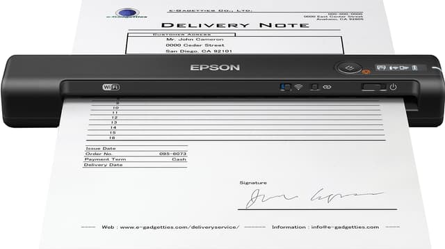 📄🔍 Epson WorkForce ES-60W mobiler Dokumentenscanner - Sonderangebot!