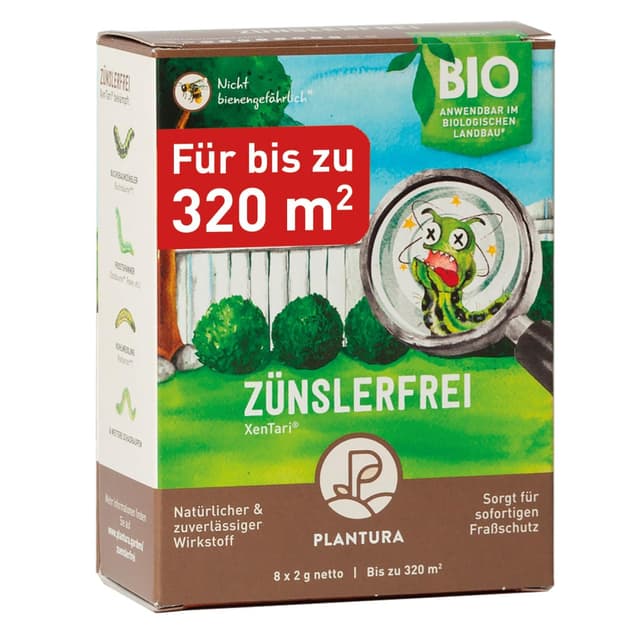 Pflanzenpflege-Angebot: Plantura Xentari Raupenfrei & Zünslerfrei 🐛