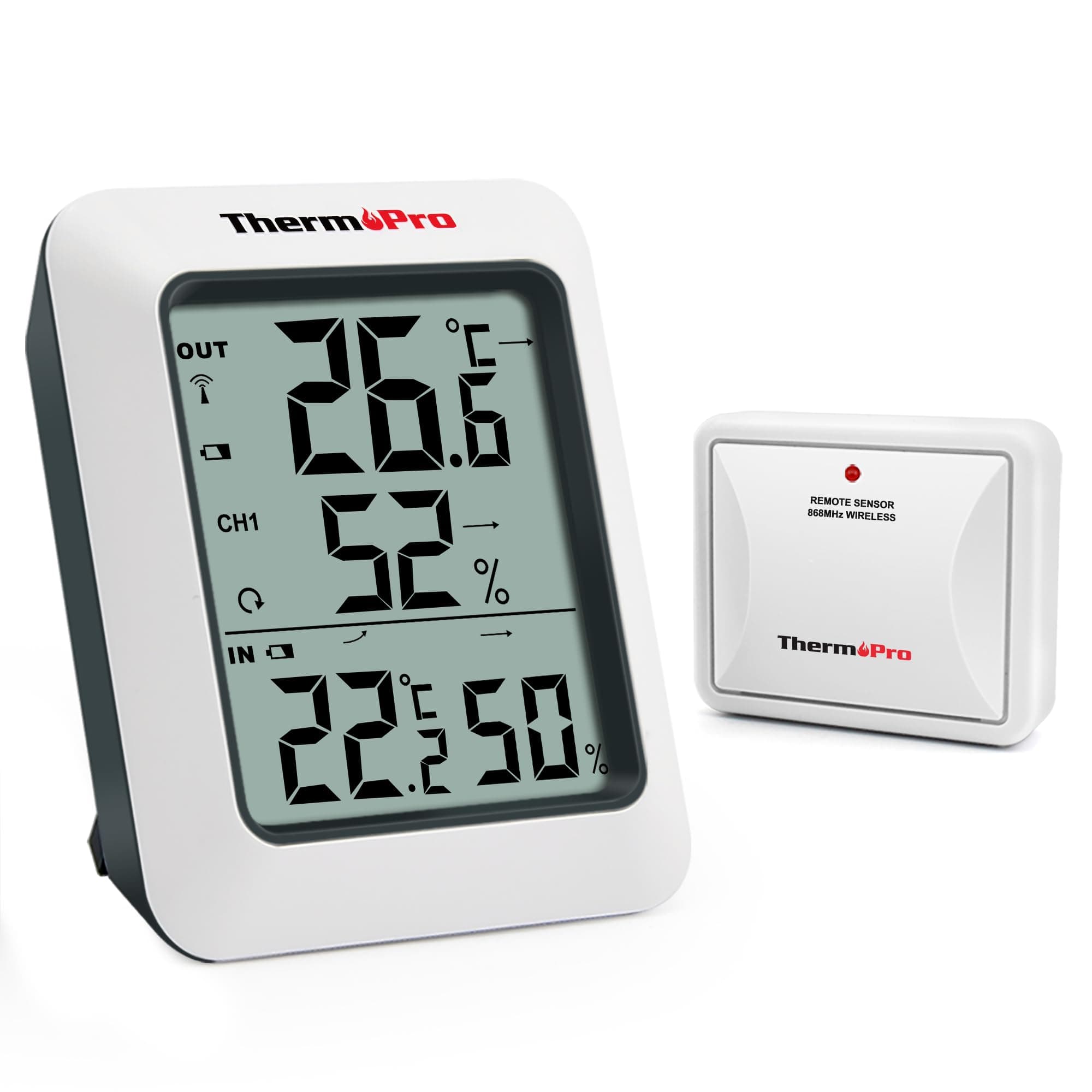 ThermoPro TP60C Funk Thermo-Hygrometer 🌡️🌧️