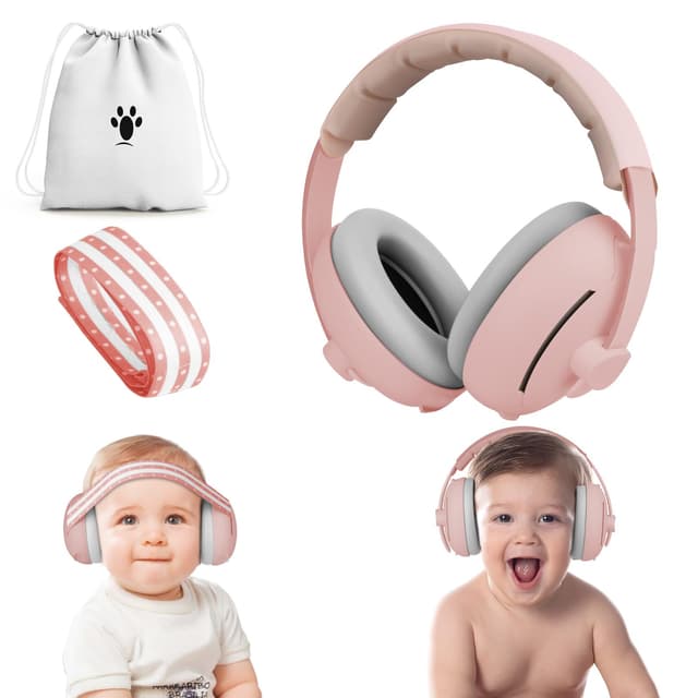 👶🎧 Aolso 2-in-1 Gehörschutz Baby Kopfhörer: Lärmschutz für Neugeborene