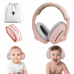 👶🎧 Aolso 2-in-1 Gehörschutz Baby Kopfhörer: Lärmschutz für Neugeborene