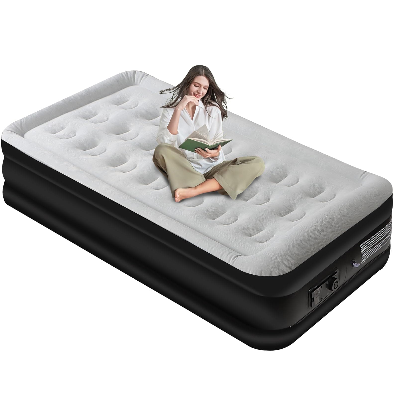 Angebot: Panana Einzel Luftbett mit eingebauter Pumpe 🌟