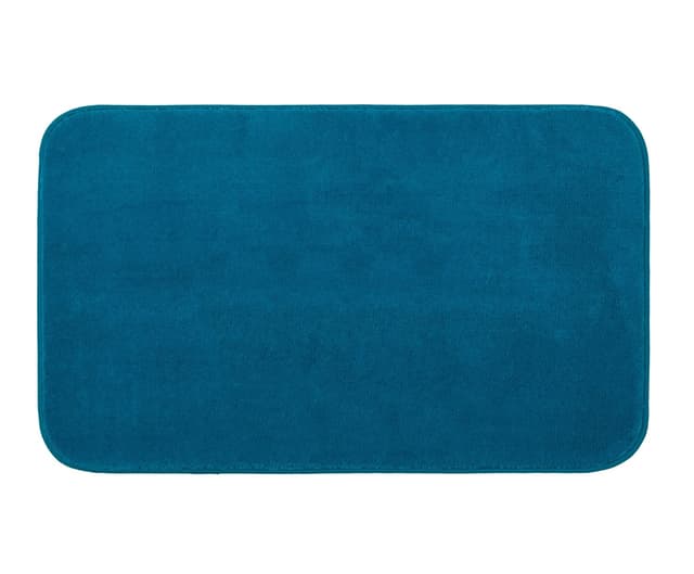 Gözze Premium Rutschfester Badteppich, RIO, 100% Microfaser, 60 x 100 cm - Petrol 🛁🧴