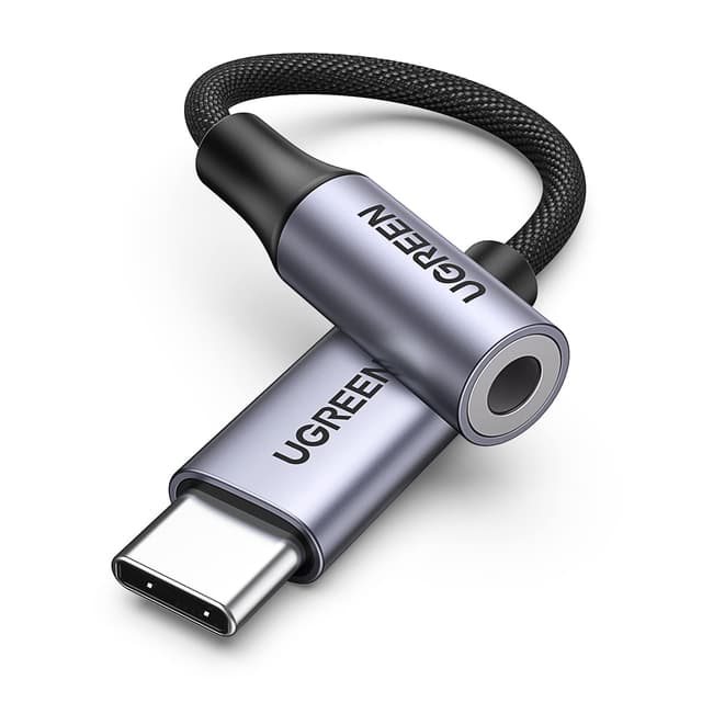 UGREEN USB C Klinke Adapter Aux USB C auf 3.5mm mit DAC Chip 🎧